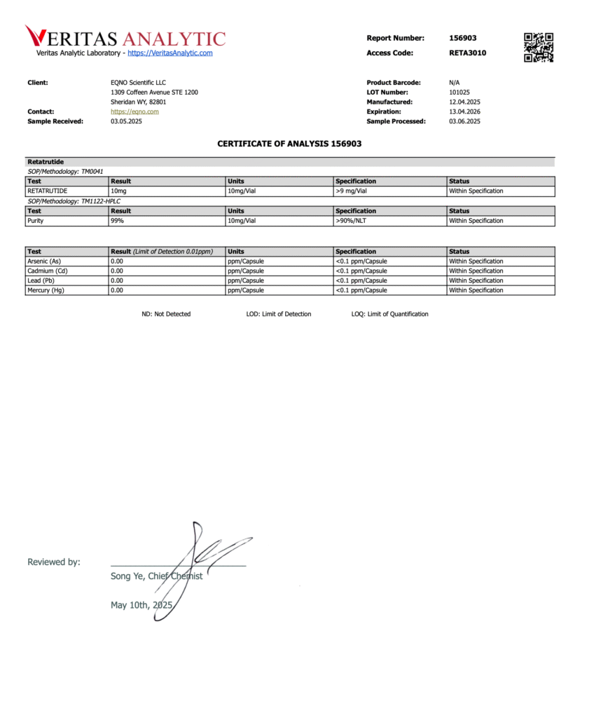 EQNO Scientific Peptides Review: A Look at U.S. Made GLP-1 Options — detail 4