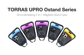 TORRAS protective phone case showing precise cutouts and sleek design